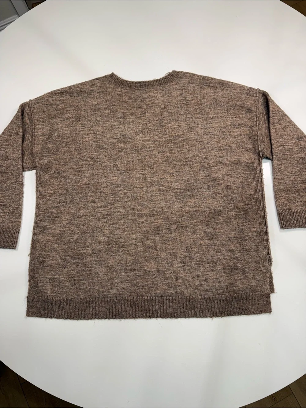 Lucky Brand Brown V-Neck Sweater - Picture 7 of 7